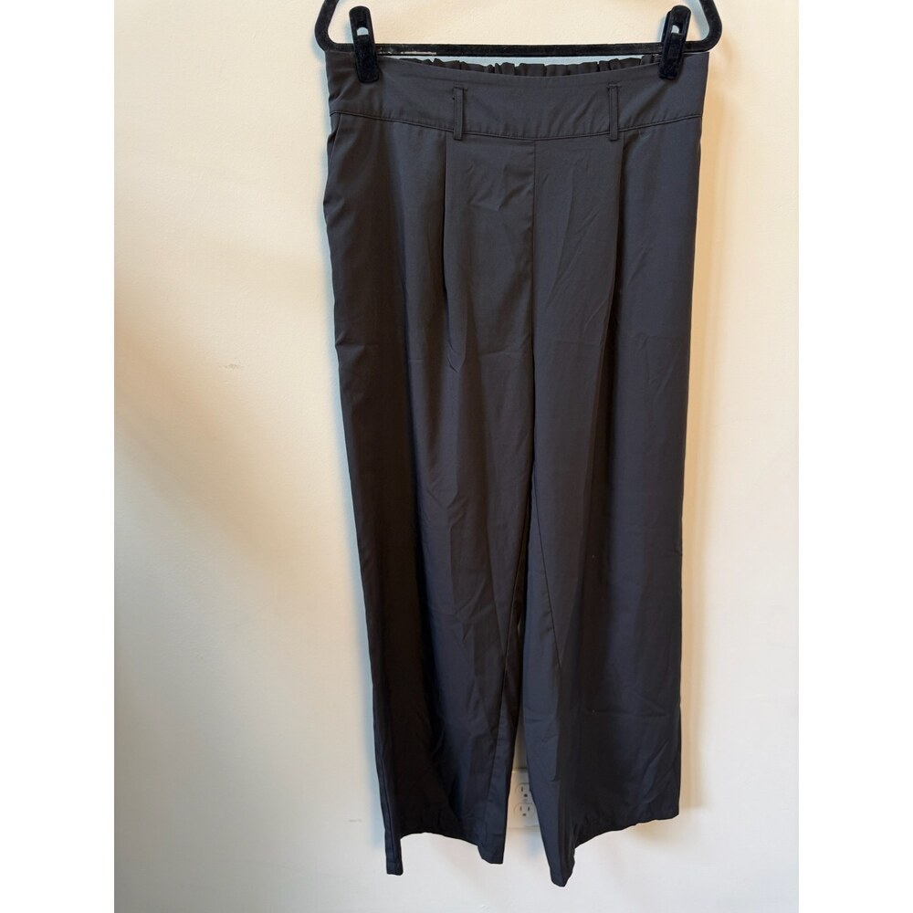 SHEIN Curve Black Pull On Wide Leg Pants Size 0X